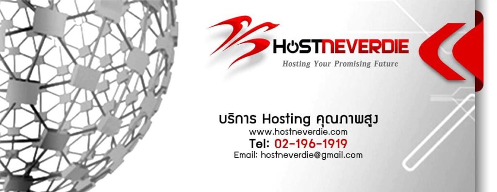 HostNeverdie เว็บโฮสติ้ง ระบบการทำงานตัวเว็บรวดเร็ว ไม่กระตุก