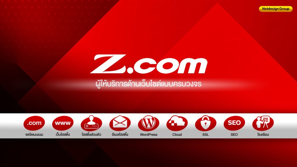 Z.com Hosting เว็บโฮสติ้ง ระบบการควบคุมโฮสติ้งใช้งานง่าย จ่ายบิลเปิดบริการ
